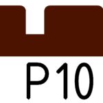 Borstade träpaneler