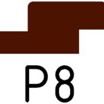 Borstade träpaneler