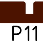 Borstade träpaneler