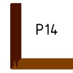 Borstade träpaneler